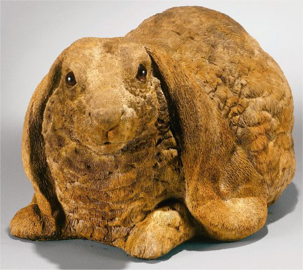 Large Lop-eared Rabbit Bunny Statue
